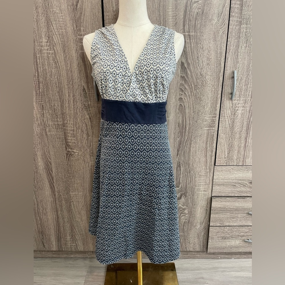 PATAGONIA Blue Printed “Margot” Dress. Size M